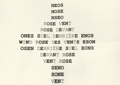 <i>R<b>OSE</b> D<b>E</b>VA<b>N</b>T<br />R<b>OSE</b> D<b>E</b>RRI<b>È</b>R<b>E</b></i> de Lucien Suel