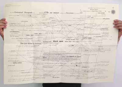 <i>Du jeu dans la lecture (version cartographiée)</i> de Alain Cressan