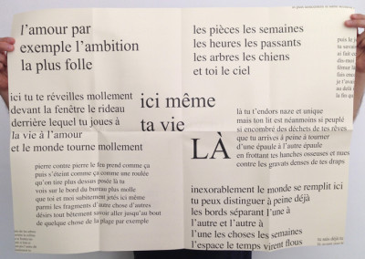 <i>Un autre là</i>, poster de Ian Monk