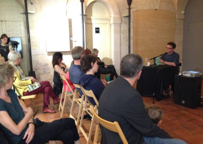 Lecture de Baptiste Gaillard - Présentation des éditions Contre-mur au cipM - 5 mai 2018
