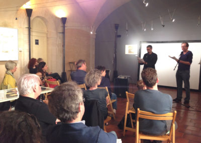 Lecture de Ian Monk avec la participation de Nicolas Tardy - Présentation des éditions Contre-mur au cipM - 5 mai 2018